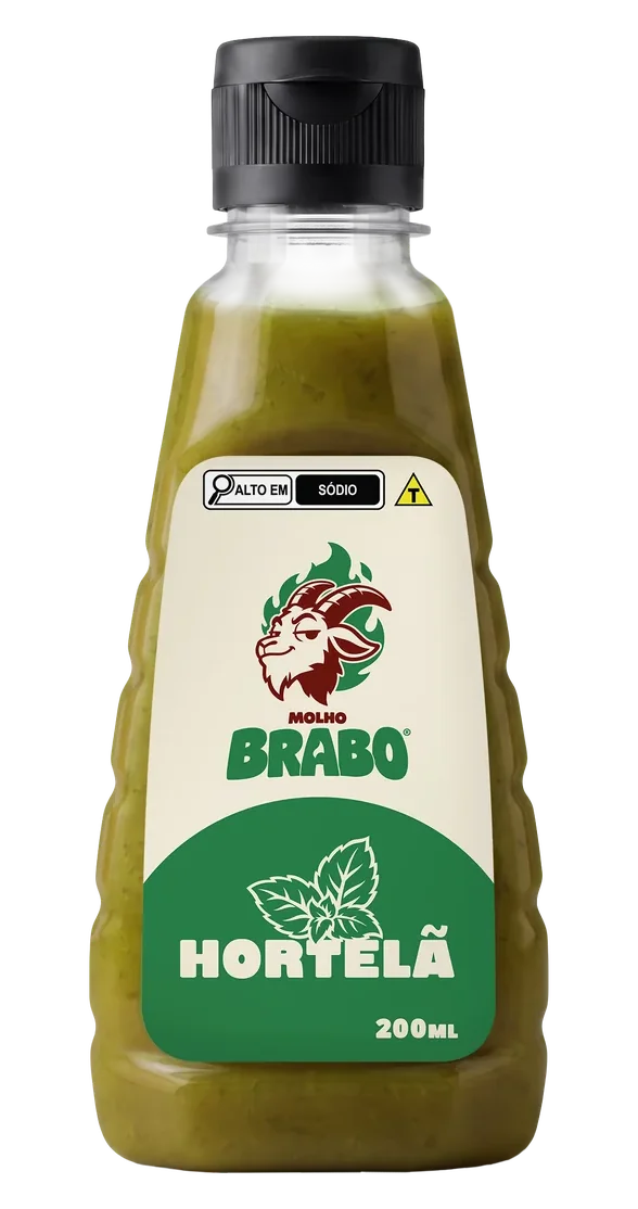 Molho Brabo Hortelã 200 ml